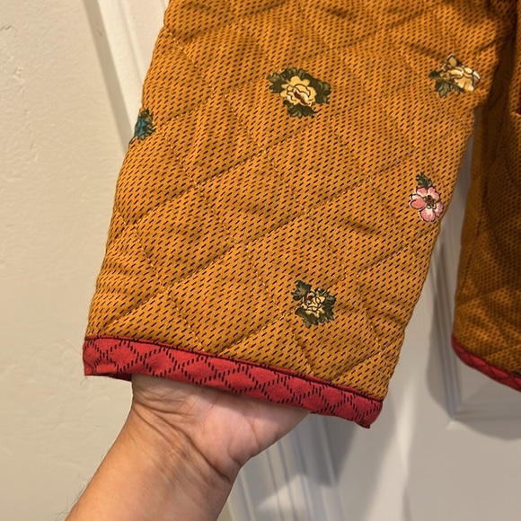 Vintage Like New Carole Little Cottagecore Floral Quilted Jacket - Picture 5 of 14